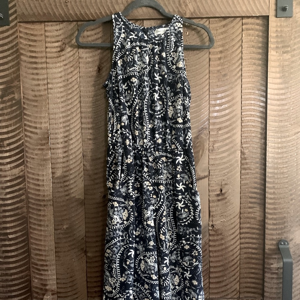 Emerald Sundae Navy Floral Jumpsuit